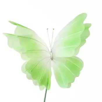 1 шт. большой наружный искусственный 50 см имитация бабочки шелковая пряжа свадебный декор фоновое украшение