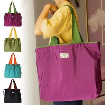 1 шт. Большой размер затягивающийся складной мешок для овощей и фруктов защита окружающей среды супермаркет нейлон, сумки для покупок