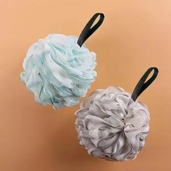 1 шт. большой шарик для ванны, богатая пена, полотенце для ванны, скруббер, моющее средство для тела, сетка для душа, губка, аксессуары для ванной комнаты A4