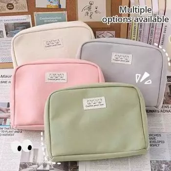 1 шт. Большой вместительный пенал, симпатичные пеналы для студентов, большая сумка для ручек, коробка для хранения, пенал для ручек, подарочная школьная канцелярская дорожная сумка