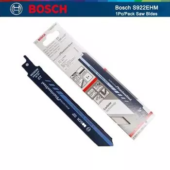 1 шт. Bosch S922EHM сабельные пилы, профессиональные сабельные пилы, полотна для резки металла, деревообработки, 1 шт./упак., оригинал