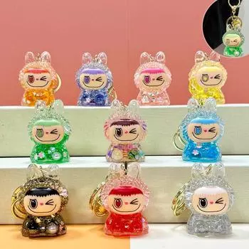 1 шт., брелок для рюкзака для девочек, мультяшная маленькая овечка, зыбучие пески, автомобильные аксессуары для ключей, подарок, милый овечка, кавайный брелок для сумки