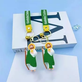 1 шт. брелок с изображением Иисуса, новый рюкзак, праздничный брелок для сумки, небольшой подарок для друзей, мультфильм