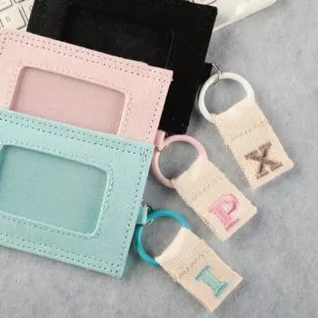 1 шт. брелок с лентой для подвешивания в виде буквы, круглый карабин, подвесной брелок для ключей, крючок для рюкзака I