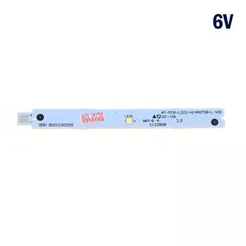 1 шт. Bsh 9001030205 9001030206 9001069888 3 В 6 В холодильное освещение светодиодная лента для деталей холодильника