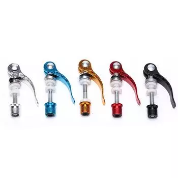 1 шт., быстросъемный болт из алюминиевого сплава, зажим для подседельного штыря велосипеда, болт для крепления подседельного штыря красный