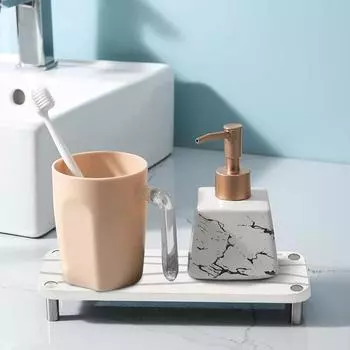 1 шт. быстросохнущий поддон для ванной комнаты из диатомовой земли, держатель для мыльницы, для столешниц в ванной, впитывающий камень, лоток для хранения ванной комнаты и кухонной раковины белый