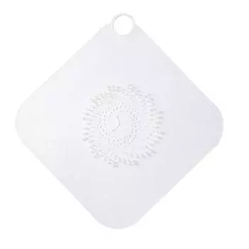 1 шт. Бытовая крышка-дезодоратор для канализации, уплотнительная пробка, силиконовый дезодоратор для слива в полу ванной комнаты, крышка-дезодоратор для слива в полу туалета 1PCS белый