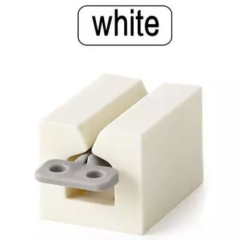 1 шт., бытовой пластиковый тюбик для зубной пасты, соковыжималка, легкий дозатор, держатель для рулонов, принадлежности для ванной комнаты белый