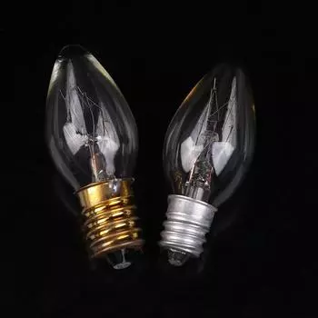 1 шт. C7 7 Вт/10 Вт E12/E14 теплые белые лампочки 110 В/220 В 55*22 мм рождественская люстра встраиваемая ловушка для блох соляная лампа свеча декоративная
