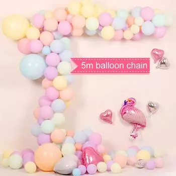 1 шт. цепочка для воздушных шаров, многофункциональная арочная декоративная цепочка, практичная прозрачная пряжка для воздушных шаров на свадьбу и торжество