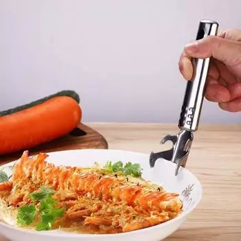 1 шт., чаша из нержавеющей стали, зажим для посуды, анти-горячая, анти-ошпаренная кухонная ручка, зажим серебряный