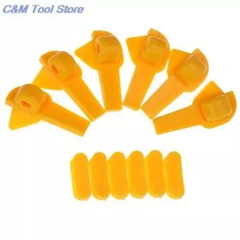 1 шт., часть для замены автомобильных шин, нейлоновое крепление, демонтажная головка, вставка, защитный чехол для обода, набор инструментов для ремонта автомобильных шин CHINA