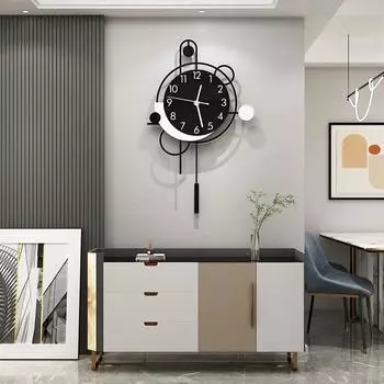 1 шт. Часы настенные для гостиной, сетевые, красные, для дома, модные, креативные, простые, современные, подвесные, настенные, современный дизайн