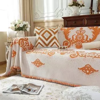 1 шт. чехлы для дивана Shenier, современные минималистичные подушки с защитой от царапин для кошек, универсальные, противоскользящие, высококачественные, для сиденья и спинки, полотенце 1seater 180x130cm синий