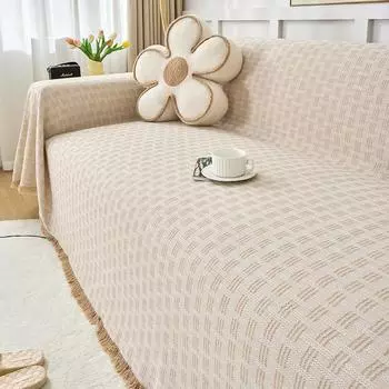 1 шт. Чехлы для диванов из хлопка, чехлы для кресел-реклайнеров Loveseat, футон, моющийся защитный плотный дышащий материал, гостиная 130x180cm зелёный