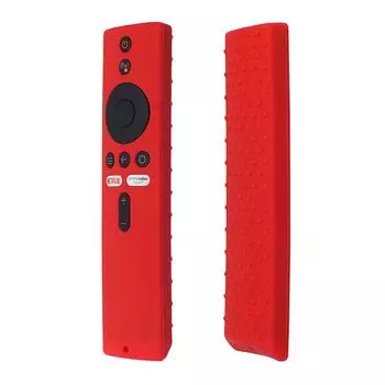 1 шт. Чехлы для пульта дистанционного управления Xiaomi Mi TV Box S Wifi Чехол Силиконовый противоударный защитный стержень чёрный