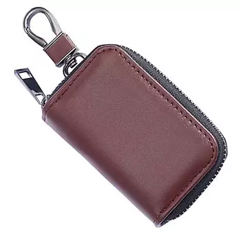 1 шт. чехол для автомобильного ключа клетка Фарадея чехол для автомобильного ключа взлом коричневый (коричневый)