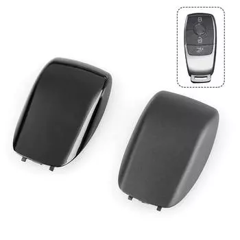 1 шт. чехол для автомобильного ключа, задняя защитная крышка, украшение для Mercedes-Benz CES Class GLE для E-CLASS Coupe C207 матовый черный