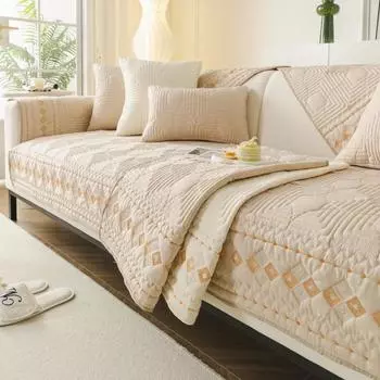 1 шт. Чехол для дивана для гостиной, модный, антицарапающий диван, подушка для кошачьих царапин, универсальный для всех сезонов, мягкий коврик для мебели, домашний декор 1seat 70x70cm