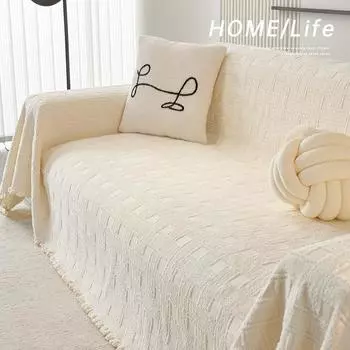 1 шт. Чехол для дивана, универсальный чехол для дивана на все времена года, нескользящий чехол для дивана, защитный чехол для подушки дивана, подходит для F 180x130cm синий