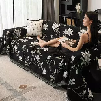1 шт. Чехол для дивана, универсальный чехол для дивана на все времена года, нескользящий чехол для дивана, защитный чехол для подушки дивана, подходит для F 180x130cm