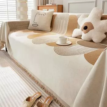 1 шт. Чехол для дивана, универсальный чехол для дивана на все времена года, нескользящий чехол для дивана, защитный чехол для подушки дивана, подходит для F 180x260cm хаки