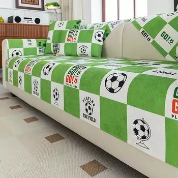1 шт. чехол для диванной подушки Snow Neil Football Element, модный спортивный стиль, футбол, домашний текстиль, диванная подушка 70x70cm зелёный