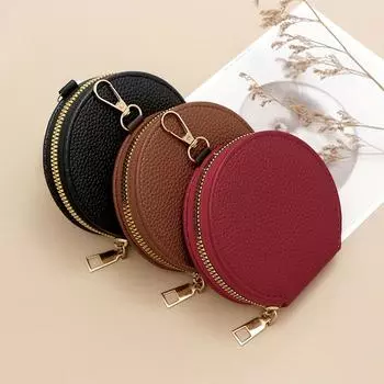 1 шт. чехол для наушников мини-хранение помады многофункциональный кошелек для монет сектор ключ пряжка косметички сумка украшение