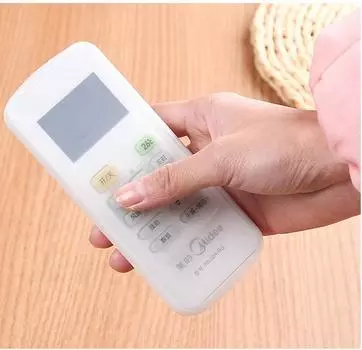 1 шт. чехол для пульта дистанционного управления, силиконовый прозрачный чехол для пульта дистанционного управления телевизором, чехол для кондиционера D(12x4.5cm)