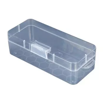 1 шт., чехол для ручек для ногтей, коробка из полипропилена, прозрачная коробка для кистей для ногтей, канцелярские принадлежности, школьный пенал, принадлежности для хранения карандашей