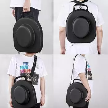 1 шт., чехол для шляпы, сумка для переноски, прочная ковбойская шляпа, коробка для хранения, держатель для шляп, дорожная сумка, фетровая шляпа, коробка для шляп, шкаф, бейсбольная шляпа