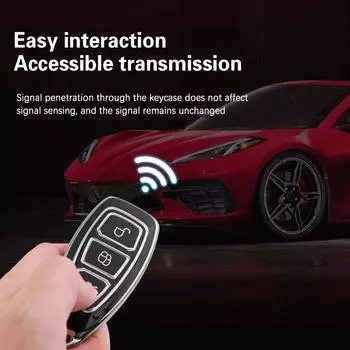 1 шт. чехол для смарт-ключа автомобиля, чехол для FORD Focus 3 4 ST Mondeo 3 4 Fiesta Fusion Kuga Ecosport, защитный брелок, аксессуары G8M6 белый