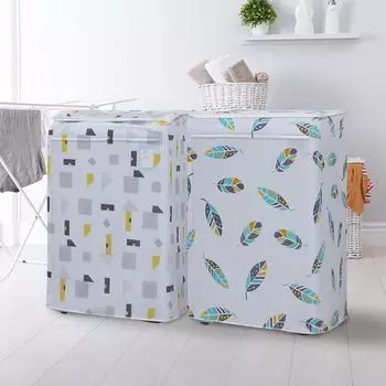 1 шт. Чехол для стиральной машины, пылезащитный чехол для дома, PEVA, прозрачный чехол для стиральной машины с барабаном, водонепроницаемый 63*62*85