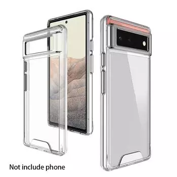 1 шт. Чехол для телефона для Google Pixel 6 Чехол Прозрачный Чехол против отпечатков пальцев