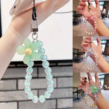 1 шт. чехол ремешок модный шнурок круглый браслет цветной телефон брелок пластик