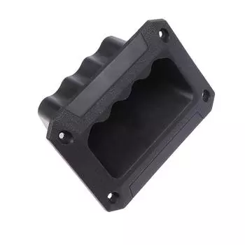 1 шт. черная пластиковая боковая ручка динамика для шкафов усилителя корпуса динамика гитары сменная боковая прочная звуковая ручка чёрный