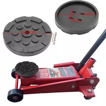 1 шт. черная резиновая подкладка для домкрата для автомобильного подъемника противоскользящая поверхность протектор рельса инструмента прочная для автомобиля специальная подкладка для ног для подъемника