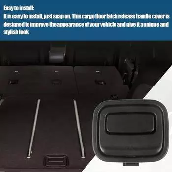 1 шт. Черная ручка для открывания защелки багажника 6BE97DX9AB, подходит для Jeep Grand Cherokee / Dodge Durango 2013-2015