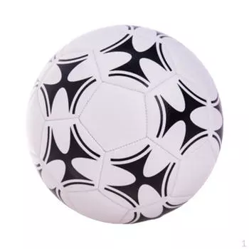 1 шт., черно-белый футбольный мяч, стандартное игровое футбольное тренировочное оборудование