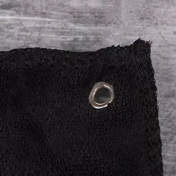 1 шт. черное полотенце для гольфа, влажное и сухое, салфетка для чистки гольфа, идеально подходит для игроков в гольф, салфетки для чистки с выдвижным крючком, легко носить с собой