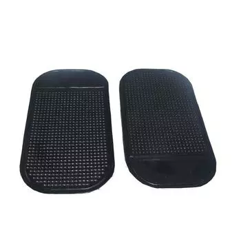 1 шт. Черный автомобильный центральный консольный противоскользящий коврик для мобильного телефона палочка для хранения духов силиконовые принадлежности для украшения автомобиля чёрный