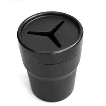 1 шт., черный автомобильный мини-держатель для ручек, коробка для монет, крепление для мусорного бака, авто держатели, крепления для чашек, автомобильные многофункциональные аксессуары чёрный