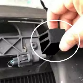 1 шт. Черный автомобильный передний бампер решетка сборка резиновый бампер комплект 55077387AA подходит для Dodge Ram 1500/2500/3500