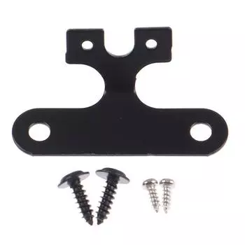 1 шт., черный чехол для камеры заднего вида из нержавеющей стали