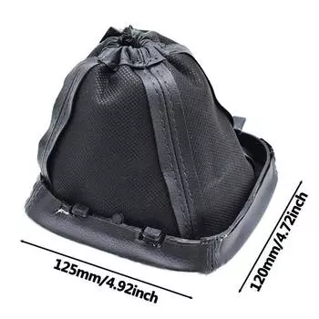 1 шт. черный чехол для рычага переключения передач кожаный сменный чехол для Ford Transit Van MK7 06 -14 аксессуары для защиты салона автомобиля