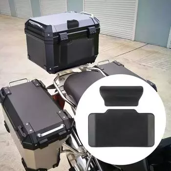 1 шт. Черный чехол из полиуретановой губки для спинки мотоцикла, защитная подушка для спины пассажира, подушка для заднего чехла, универсальные аксессуары для мотоциклов A2