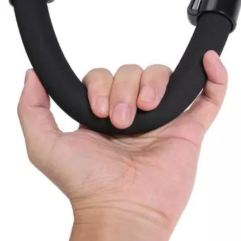 1 шт. Черный мягкий EVA многоцелевой держатель для ручки безопасности заднего сиденья автомобиля, подлокотник для спинки сиденья, аксессуары для интерьера чёрный