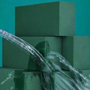 1 шт цилиндрический высушенный цветок глина упаковочные материалы цветок глина прочный водопоглощающий блок