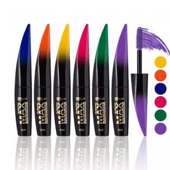 1 шт. цвет глаз черный 3D волокно ресницы водостойкие черные глаза быстро удлиняют завиток глаз черный инструмент для макияжа красоты ZPG